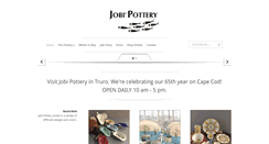 Desktop Screenshot of jobipottery.com